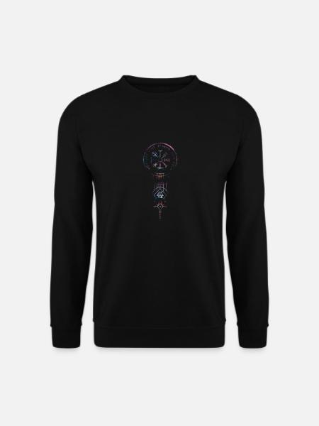 Celtic Vikinger Vegvisir compas Vikings - Sweat-shirt Unisexe - noir