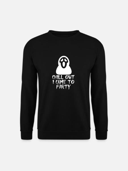 Halloween horreur effrayant dicton - Sweat-shirt Unisexe - noir
