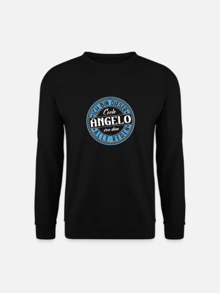 Angelo Geschenkidee Geschenk Geburtstag - Unisex Pullover - Schwarz