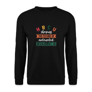 Coyote Hunter - Unisex Sweatshirt - black - Front - Alina (178cm) & Michal (187cm)