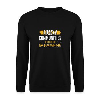 Coyote Hunter - Unisex Sweatshirt - black - Front - Alina (178cm) & Michal (187cm)
