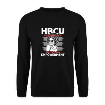 Coyote Hunter - Unisex Sweatshirt - black - Front - Alina (178cm) & Michal (187cm)