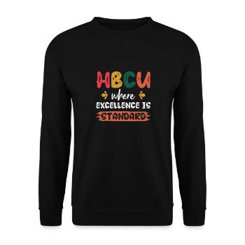 Coyote Hunter - Unisex Sweatshirt - black - Front - Alina (178cm) & Michal (187cm)