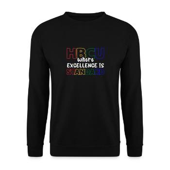 Coyote Hunter - Unisex Sweatshirt - black - Front - Alina (178cm) & Michal (187cm)