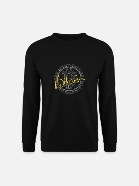 The Digital Revolution: Bitcoin Stamp - Sweat-shirt Unisexe - noir