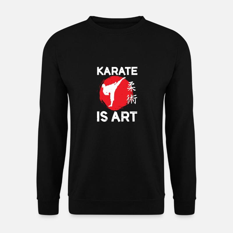 Karate Is Art | Karate - Unisex Sweatshirt - black