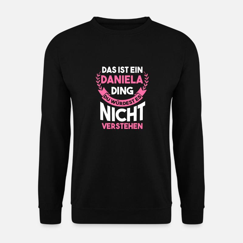 Daniela - Unisex Pullover - Schwarz