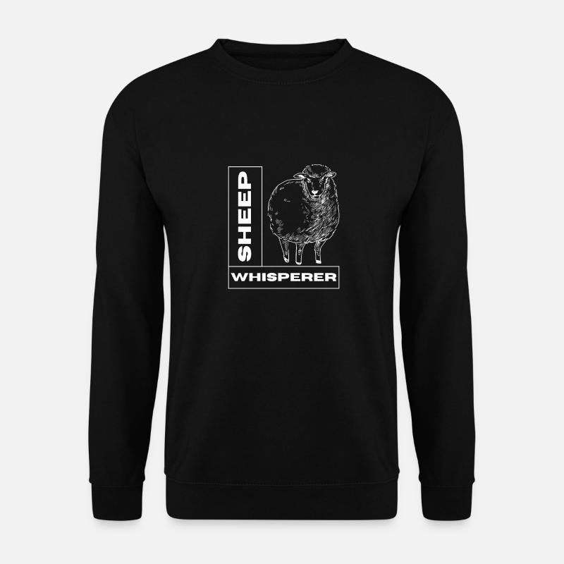 Schafflüsterer - Tierliebhaber - Unisex Pullover - Schwarz
