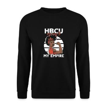 Coyote Hunter - Unisex Sweatshirt - black - Front - Alina (178cm) & Michal (187cm)