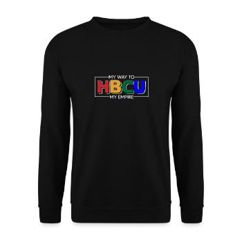 Coyote Hunter - Unisex Sweatshirt - black - Front - Alina (178cm) & Michal (187cm)
