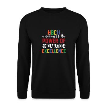 Coyote Hunter - Unisex Sweatshirt - black - Front - Alina (178cm) & Michal (187cm)