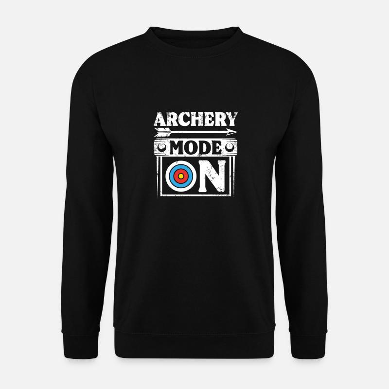 Archery mode on - Unisex Sweatshirt - black