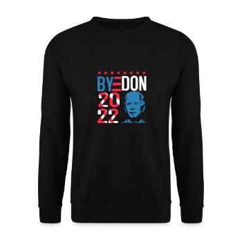BYEDON 2022 - Sweat-shirt Unisexe - noir - Devant - Alina (178cm) & Michal (187cm)