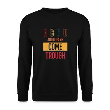 Chasseur de coyotes - Sweat-shirt Unisexe - noir - Devant - Alina (178cm) & Michal (187cm)