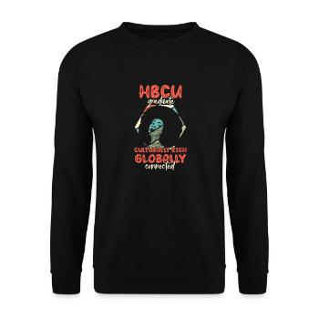 Coyote Hunter - Unisex Sweatshirt - black - Front - Alina (178cm) & Michal (187cm)