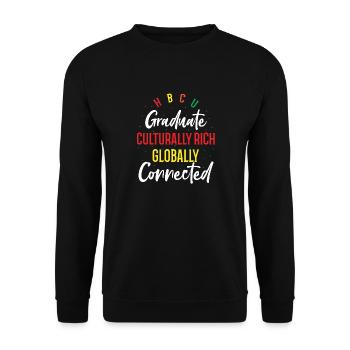 Coyote Jäger - Unisex Pullover - Schwarz - Vorne - Alina (178cm) & Michal (187cm)