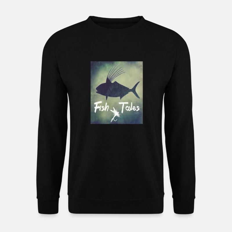 Angeln2 - Unisex Pullover - Schwarz