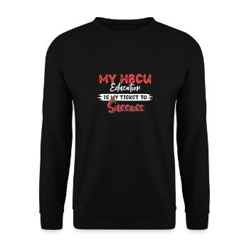 Coyote Jäger - Unisex Pullover - Schwarz - Vorne - Alina (178cm) & Michal (187cm)