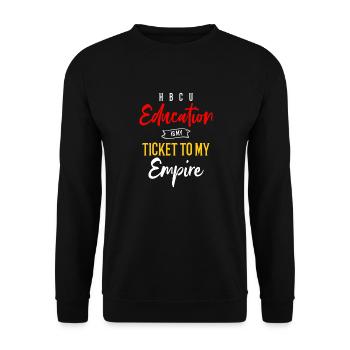 Coyote Hunter - Unisex Sweatshirt - black - Front - Alina (178cm) & Michal (187cm)