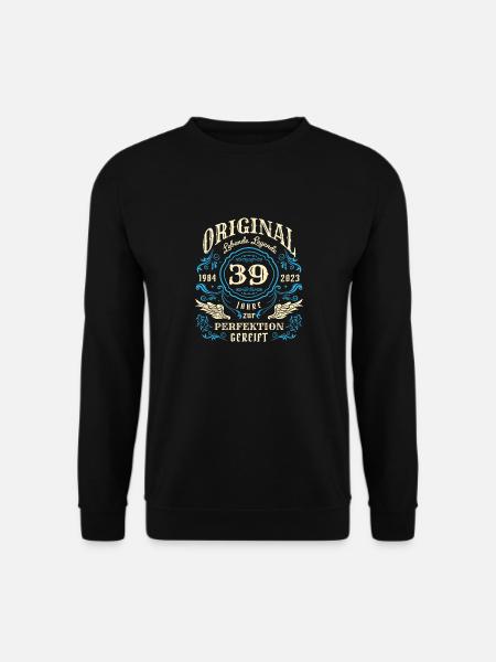 Original Lebende Legenden wurden 1984 geboren 39. - Unisex Pullover - Schwarz