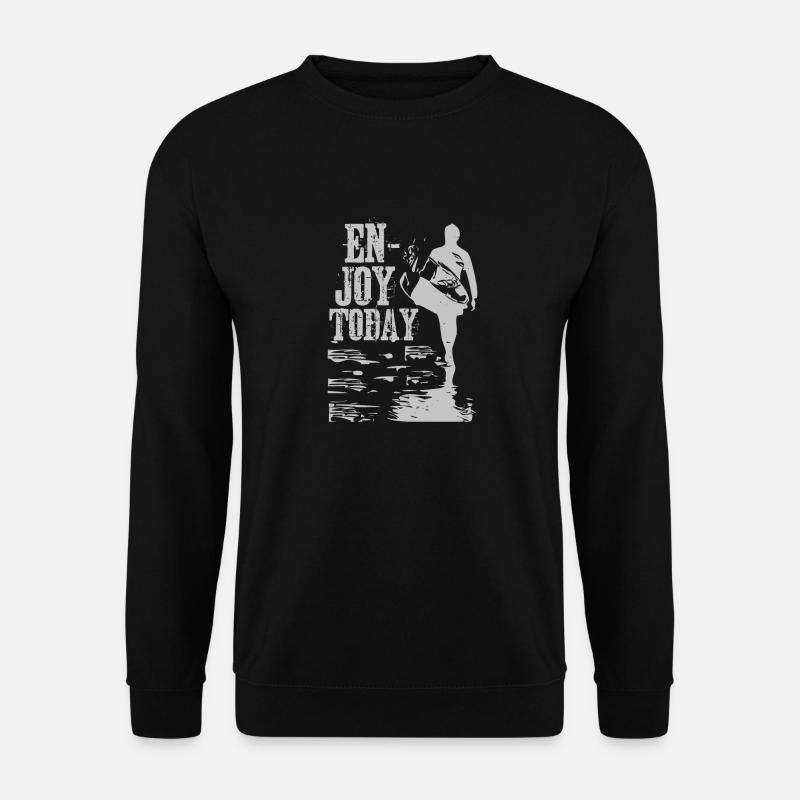 GENIESSEN SIE HEUTE - Unisex Pullover - Schwarz