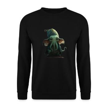Seigneur des ténèbres - Sweat-shirt Unisexe - noir - Devant - Alina (178cm) & Michal (187cm)
