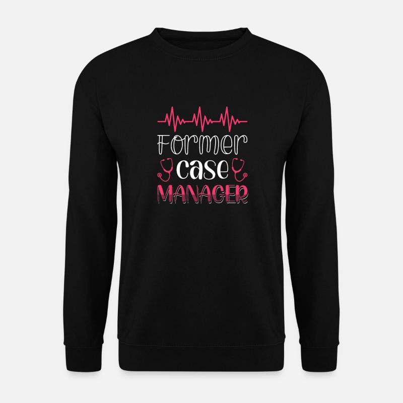 Ehemaliger Case Manager - Unisex Pullover - Schwarz