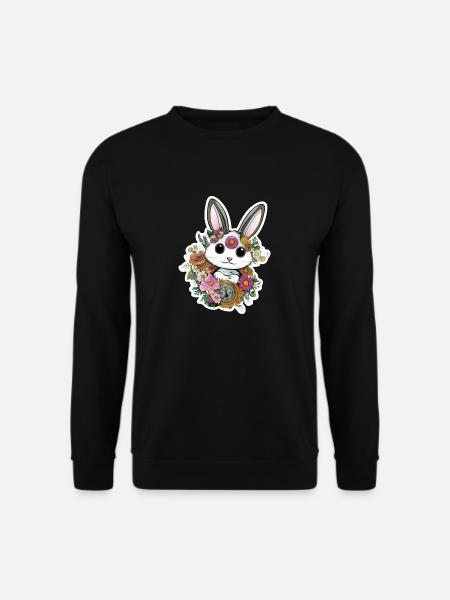 Cute little Easter - Unisex Sweatshirt - black