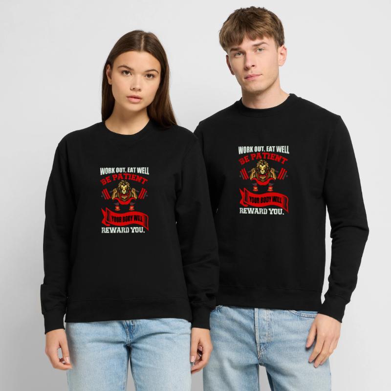 Dein Körper wird dich belohnen Unisex Pullover