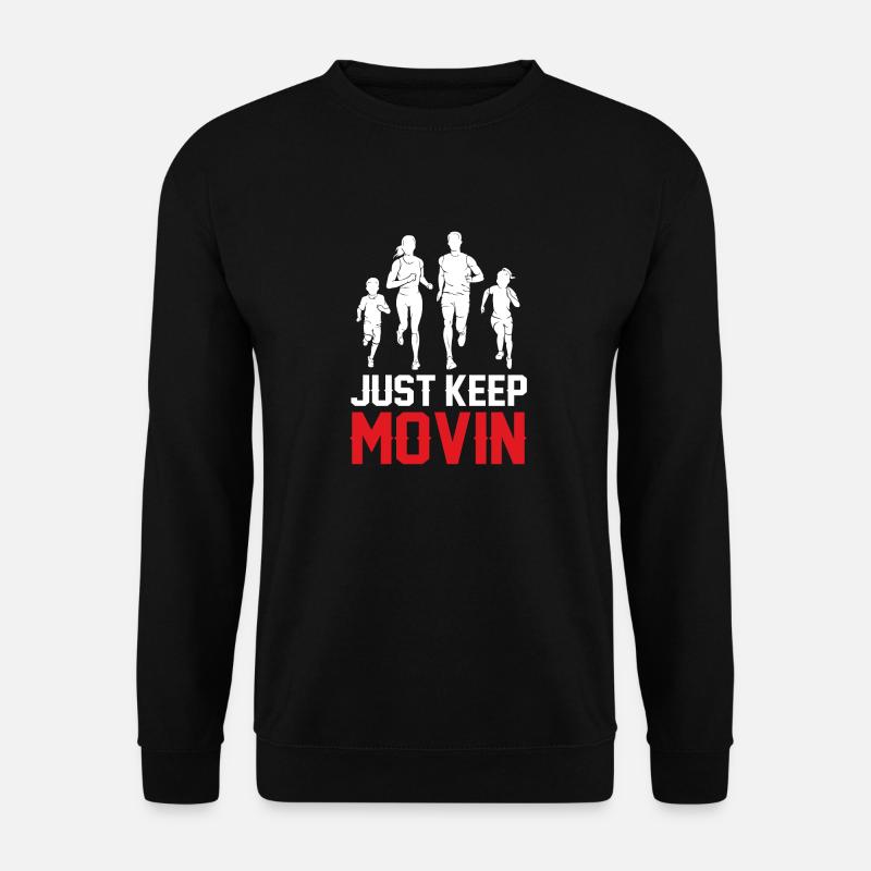 Never stand still - Unisex Sweatshirt - black