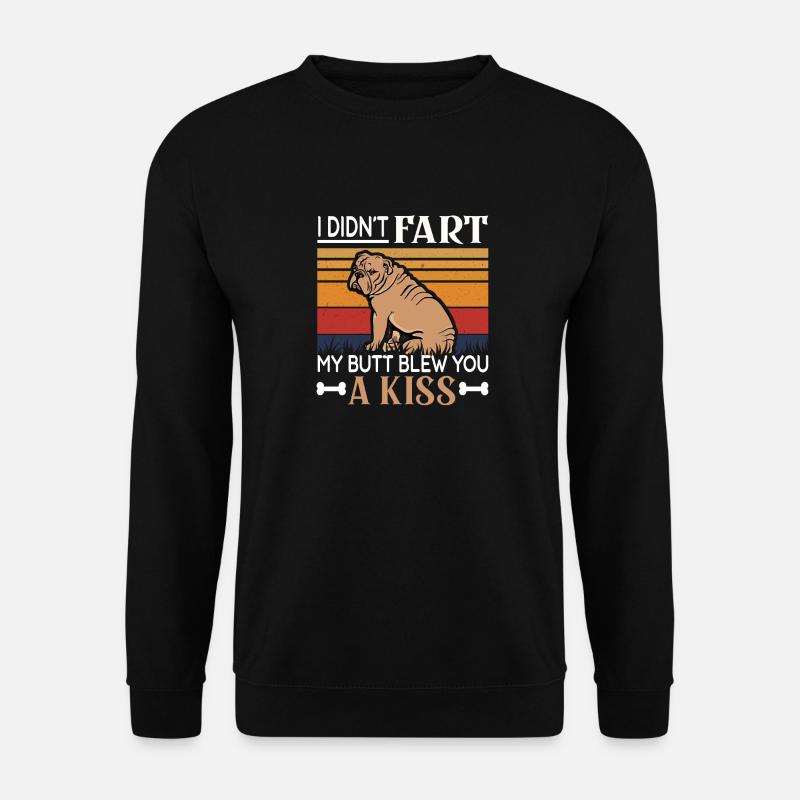 I didn't - Unisex Sweatshirt - black