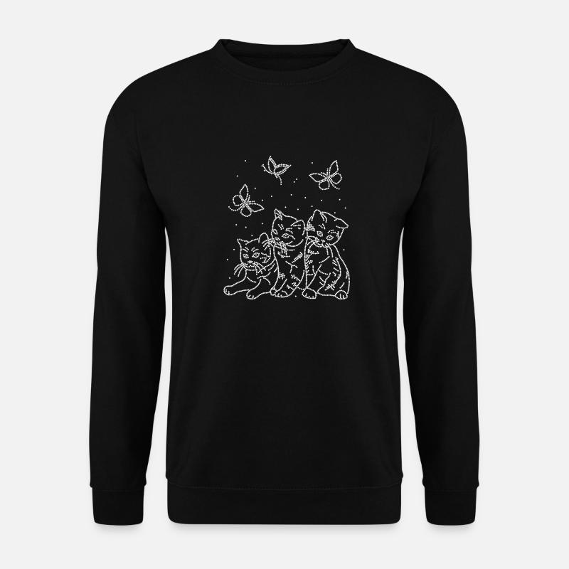 Cat lovers - Unisex Sweatshirt - black