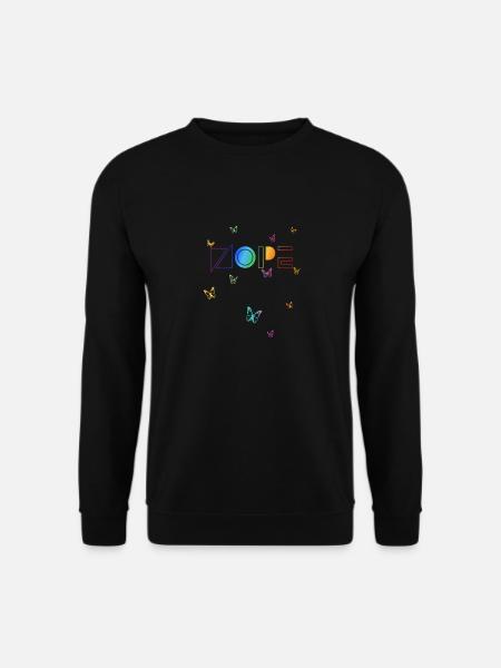 NOPE - sei kein ja-Sager! - Unisex Pullover - Schwarz