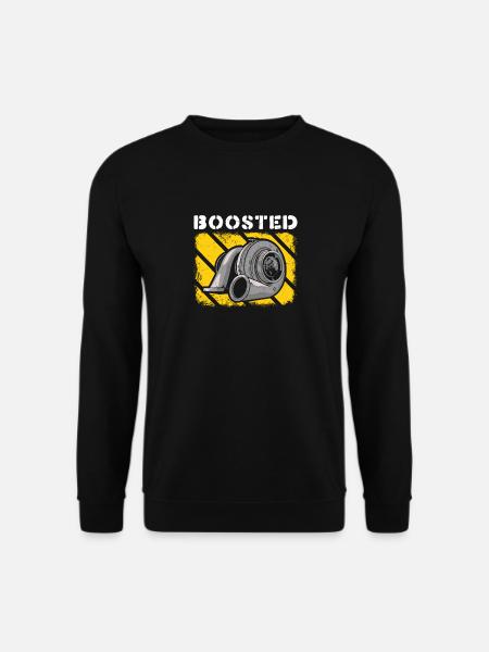 Turbocharger Boosted - Turbo & Tuning - Unisex Sweatshirt - black