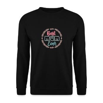 Meilleure maman de tous les temps - Fête des mères - Sweat-shirt Unisexe - noir - Devant - Alina (178cm) & Michal (187cm)