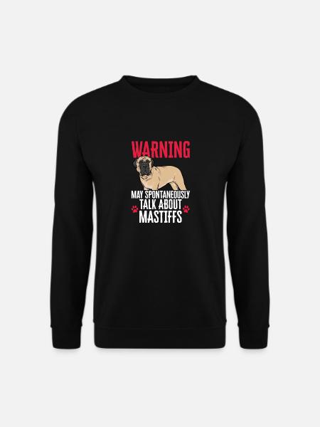 Mastiff Hund Old English Mastiff - Unisex Pullover - Schwarz