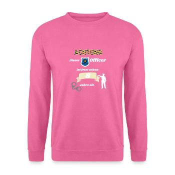 Polizei - 8. Geburtstag, für alle Polizeifans - Unisex Pullover - Pink - Vorne