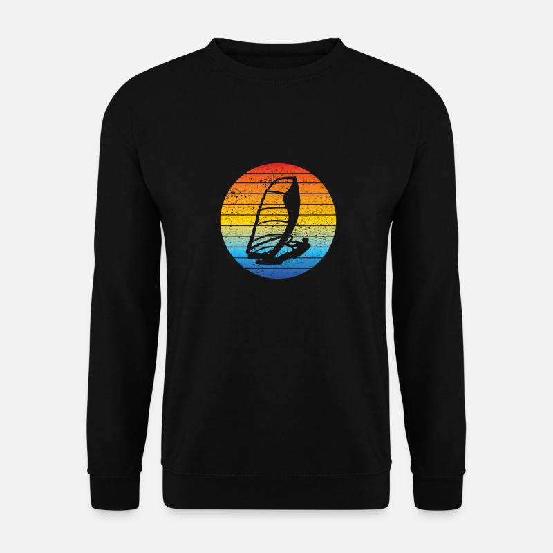 Planche à voile Kitesurfer Kitesurf Windsurfer - Sweat-shirt Unisexe - noir