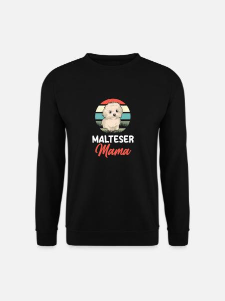 Maman maltaise - Sweat-shirt Unisexe - noir