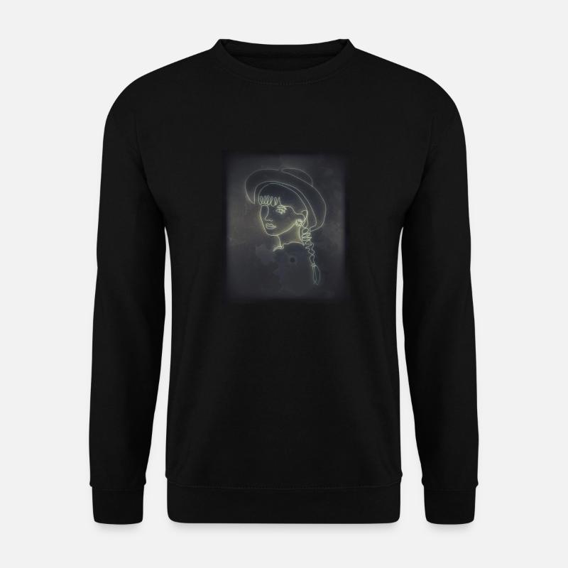 Frau Kunst - Unisex Pullover - Schwarz