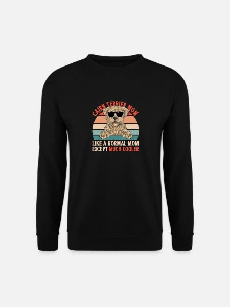 Cairn Terrier Dog - Unisex Sweatshirt - black