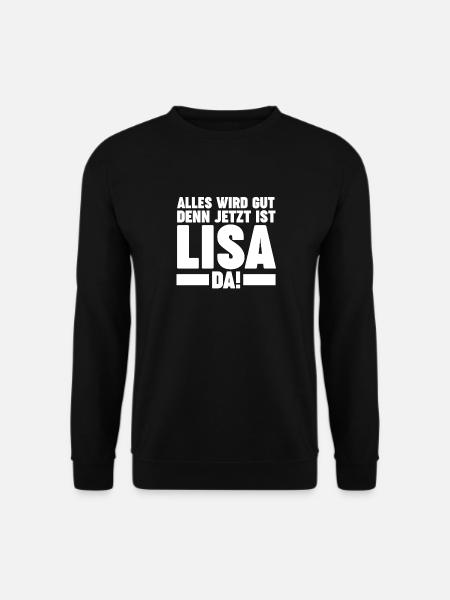 Lisa - Unisex Pullover - Schwarz