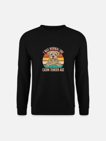 Cairn Terrier Dog - Unisex Sweatshirt - black
