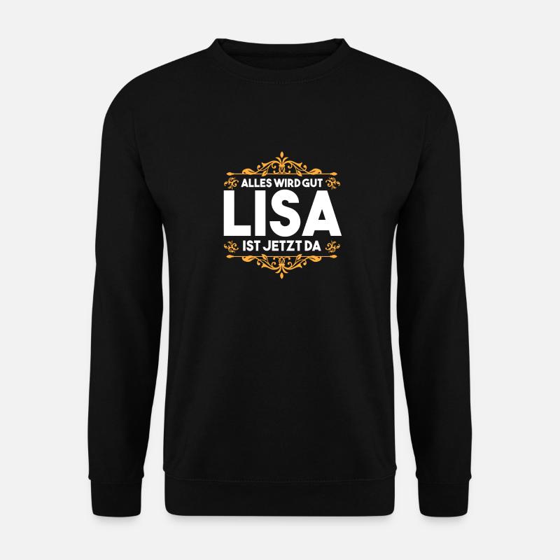 Lisa - Unisex Pullover - Schwarz