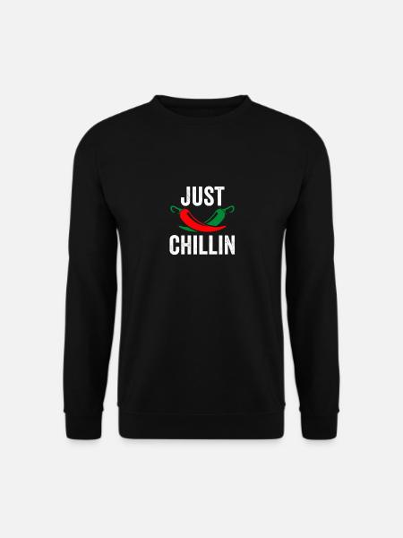 Chilli Spicy Pepper Hot Chili Food Chilli - Unisex Sweatshirt - black