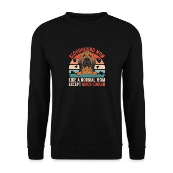 Limier Chien Limier - Sweat-shirt Unisexe - noir - Devant - Alina (178cm) & Michal (187cm)