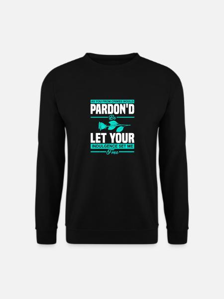 PARDONNEZ-VOUS DE VOUS LIBÉRER - Sweat-shirt Unisexe - noir