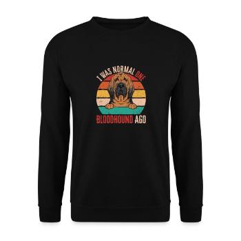 Limier Chien Limier - Sweat-shirt Unisexe - noir - Devant - Alina (178cm) & Michal (187cm)