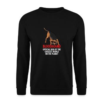 Limier Chien Limier - Sweat-shirt Unisexe - noir - Devant - Alina (178cm) & Michal (187cm)