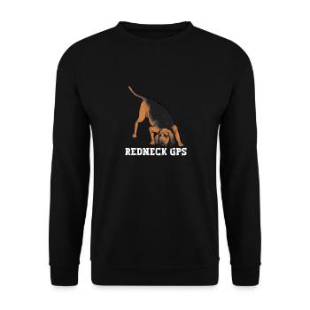 Limier Chien Limier - Sweat-shirt Unisexe - noir - Devant - Alina (178cm) & Michal (187cm)